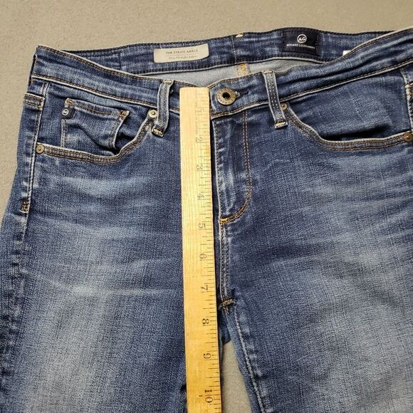 AG The Stevie Ankle Slim Straight Ankle Jeans Sz 26R - Picture 11 of 13